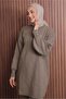 Women's Mink Pants and Knitwear Set t 7607 - 4