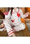 Printing Pajamas Sets Sleepwear Home Clothes 2Pcs MG12 - 3