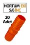 5/8' Hose Attachment 20 Pieces Garden Hose Joiner, Hose Connector Attachment, Watering Hose Repair Part - 2