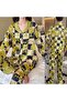 Matching Couple Pajamas Button Up Set 2 Pieces Sleepwear Ins Style MG14 - 7