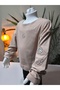 Eid Girls' Corded Fabric Stone Embroidered Sweat Blouse Camisole - 5