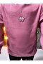 Eid Girls' Corded Fabric Stone Embroidered Sweat Blouse Camisole - 2