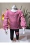 Eid Girls' Corded Fabric Stone Embroidered Sweat Blouse Camisole - 6