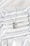 Chain Silver Color Zircon Stone Heart Women's Necklace - Ebj251025W38294 - 2