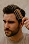 100% Handmade Boxwood Comb (Natural Walnut Wood) - 4