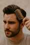 100% Natural, Handmade Boxwood Comb Set of 2 (Walnut Wood) - 2