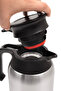 2 Lt Stainless Steel Thermos Jug Vacuum Leakproof Tea Coffee Camping Thermos - 5