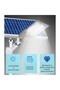 LED Solar Lamp, Rectangular Model, 500 W, Bibilel, Cool, Gray - 8