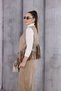 Premium Quality Genuine Suede Vest Pants Set - 7