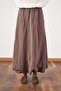 Long Balloon Skirt Mink - 4