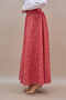 Red Little Floral Balloon Skirt - 4