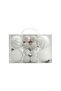 Designer Baubles Gift Set White 4 & 8cm Mixed 20Pcs/Box - 2