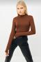 Finger Detailed Women's Bodysuit – Long Sleeve Set of 4 |   Flexible and Soft Fabric |   4 Pack - 6