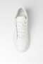Men's Black Leather Casual Sneakers Sports Shoes - 3