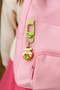 3 Pcs Kawaii Cute Keychain and Zipper Ornament – Colorful Mini Figure Charm (Random Delivery) - 2