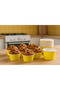 Yellow Colored Muffin Cake Capsule 50 Pcs - 3