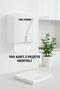 100 Wall-Mounted Paper Towel Dispenser Z-Fold Napkin Box (Z-Fold Towel Dispenser) with Gift - 5