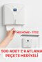 500 -Wall Mounted Paper Towel Dispenser Z-Fold Napkin Box (Z-Fold Towel Holder) with Gift - 3