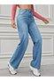 Women’s Jeans High-Waist Wide-Leg Loose Relaxed Fit Wide-Leg Denim Jeans Pants - 3