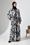 Women's Viscose Prayer Dress with Zippered Pockets Li̇kapa - 4