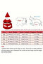 Festive Santa Dog Costume Set – Warm Polyester Jumpsuit for Small Breeds, Sweater Design Pets - 7