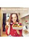 Lunch Box 1400ML – 3-Compartment Leakproof with Spoon & Fork (Microwave Safe, BPA-Free) - 7