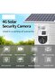 Monopo 4G LTE Solar Battery Outdoor Camera - 4MP HD, Night Vision, Motion Detection, IP66 - 2