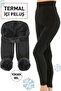 Thermal Leggings with Fleece Inside Plush Warm Thin-Looking Thermal Leggings - 3