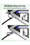 100W PD USB-C Fast Charging Coiled Cable with LED Display (2-in-1 A-to-C & C-to-C, 4ft) - 4