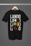 Lando Norris Printed Cotton Short Sleeve Regular Fit F1 T-Shirt