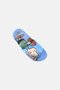 Kids Boy Graphic Print Slides, Blue - 3