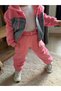 Girls' Clothing Denim Detail 3-Ply Yarn Shardolu 3-Piece Set