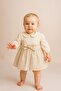 Baby Girl Bowknot Elegant Long Sleeve Cotton Dress