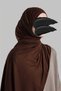 Combed Shawl - Bitter Brown - 2