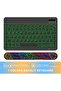 Bluetooth Backlit Keyboard Case for Samsung Galaxy Tab A9+/A11 Plus 11" (Black) - 3