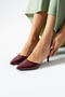 Women's Thin Heeled Slippers - 2