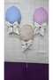 Embroidered Name 25X35 Large Size Balloon Pillow Baby Room