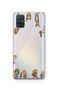 Samsung Galaxy A51 Compatible Monkeys Patterned Transparent Phone Case