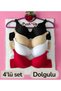 Miss Perry Supported 4-Pack Color Mixed Padded Bra