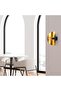 If You Are Looking for a Modern Decorative Single Wall Sconce in Black, Metal-Plated Lighting Eger-Mr-839. - 5