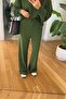 Women's New Basic Premium Model Long Sleeve Bottom Top Set - 3