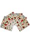 1 Pack (20 Pieces) White Christmas Motif Napkins Christmas Tree Ornaments Decorative Appearance with Pictures