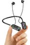 Wireless Bluetooth 5.4 Neckband Headphones with SD Card Support - Black - 2