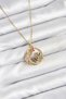 316L Steel Chain Gold Color Zircon Stone Butterfly Women's Necklace -