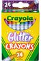 - 24 Ct. Glitter Crayons