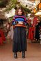 Gray Color Karsu Wool Bohemian Skirt