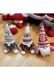 1 Piece 18 cm New Year's Gnome with Burning Feet Lucky Dwarf Scandinavian New Year's Dwarf - 5