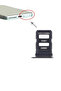 Xiaomi 15 Compatible Sim Card Tray Black 24129Pn74G, 24129Pn74I, 24129Pn74C - 3