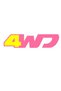 Autocolant Duster 4x4, roz
