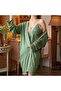 Women Satin 2-Piece Nightgown & Robe Set MG17 - 5